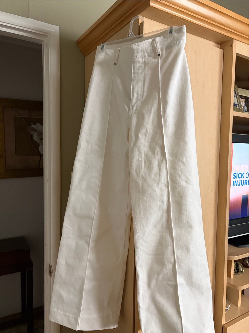 Zara White wWomen’s Jeans
